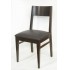 375P Walnut Commercial Restaurant Hospitality Beech wood Modern Transitional Cafe Side Chair